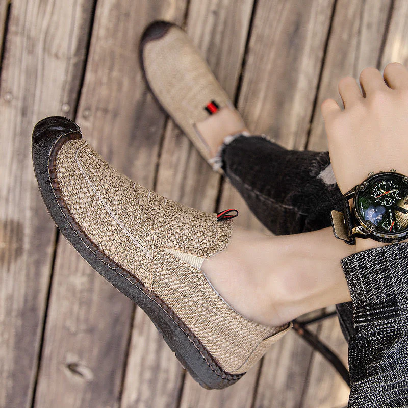 Damen Bequeme Slip-On Schuhe aus hochwertigem Naturmaterial Heidi Mode - Image 6