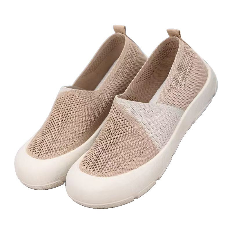 Damen Bequeme Slip-On Schuhe mit atmungsaktivem Obermaterial Heidi Mode - Image 5