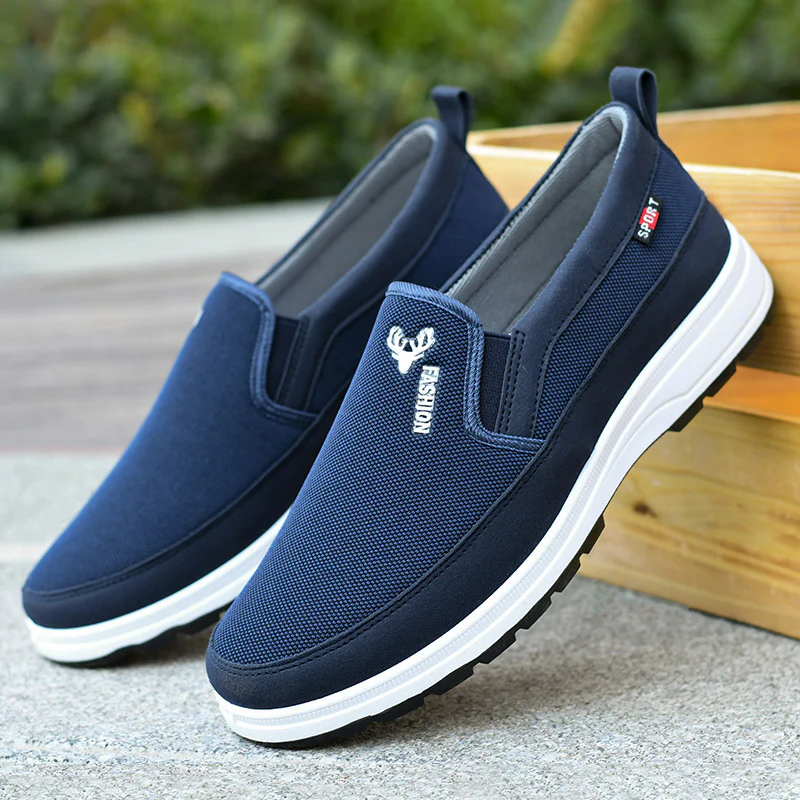 Damen Bequeme Slip-On Schuhe mit elastischem Fussbett Heidi Mode - Image 7