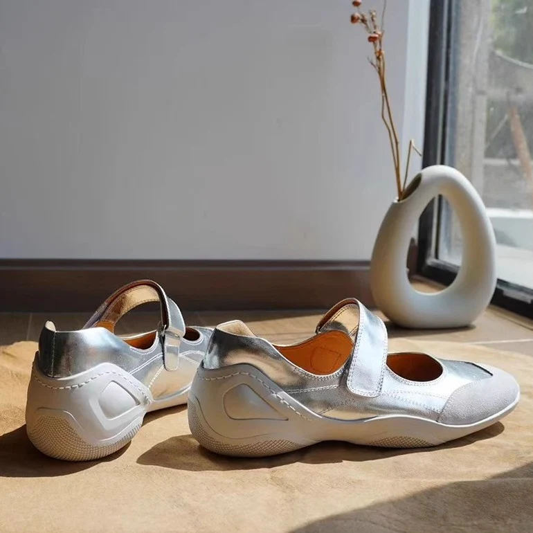 Damen bequeme Slip-On Schuhe mit verstellbarem Riemen und orthopädischer Innensohle Heidi Mode - Image 3