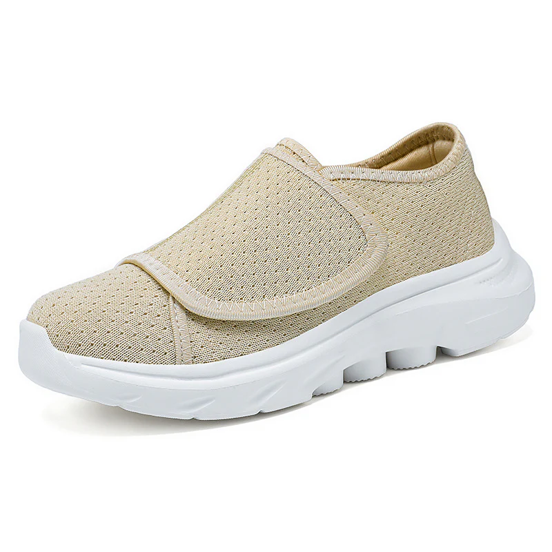 Damen Bequeme Slip-On Sneaker mit elastischem Obermaterial und rutschfester Sohle Heidi Mode - Image 5