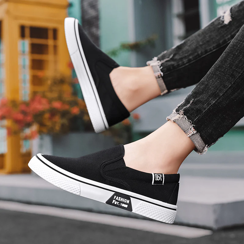 Damen bequeme Slip-On Sneakers aus atmungsaktivem Material Heidi Mode - Image 3