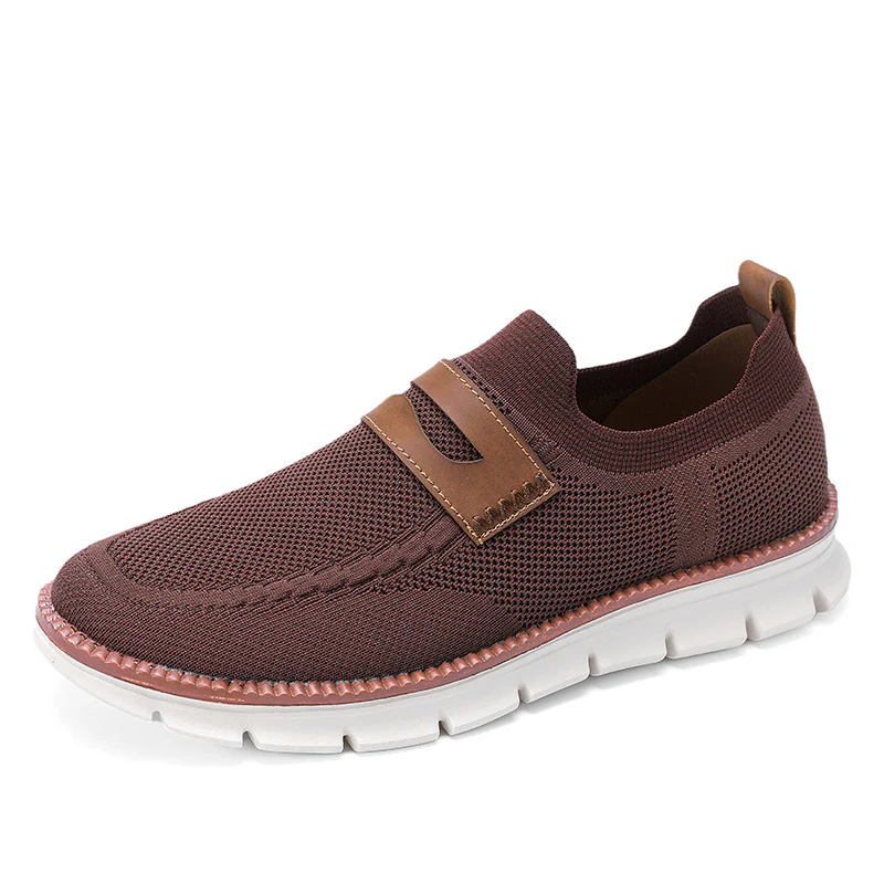 Damen Bequeme Slip-On Sneakers mit atmungsaktivem Netzgewebe und modischem Akzent Heidi Mode - Image 6
