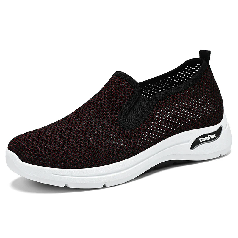 Damen Bequeme Slip-On Sneakers mit atmungsaktivem Obermaterial Heidi Mode - Image 6