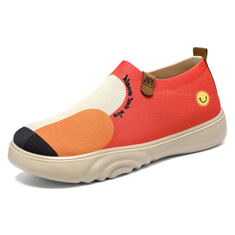 Damen Bequeme Slip-On Sneakers mit einzigartigem Design Heidi Mode - Image 6