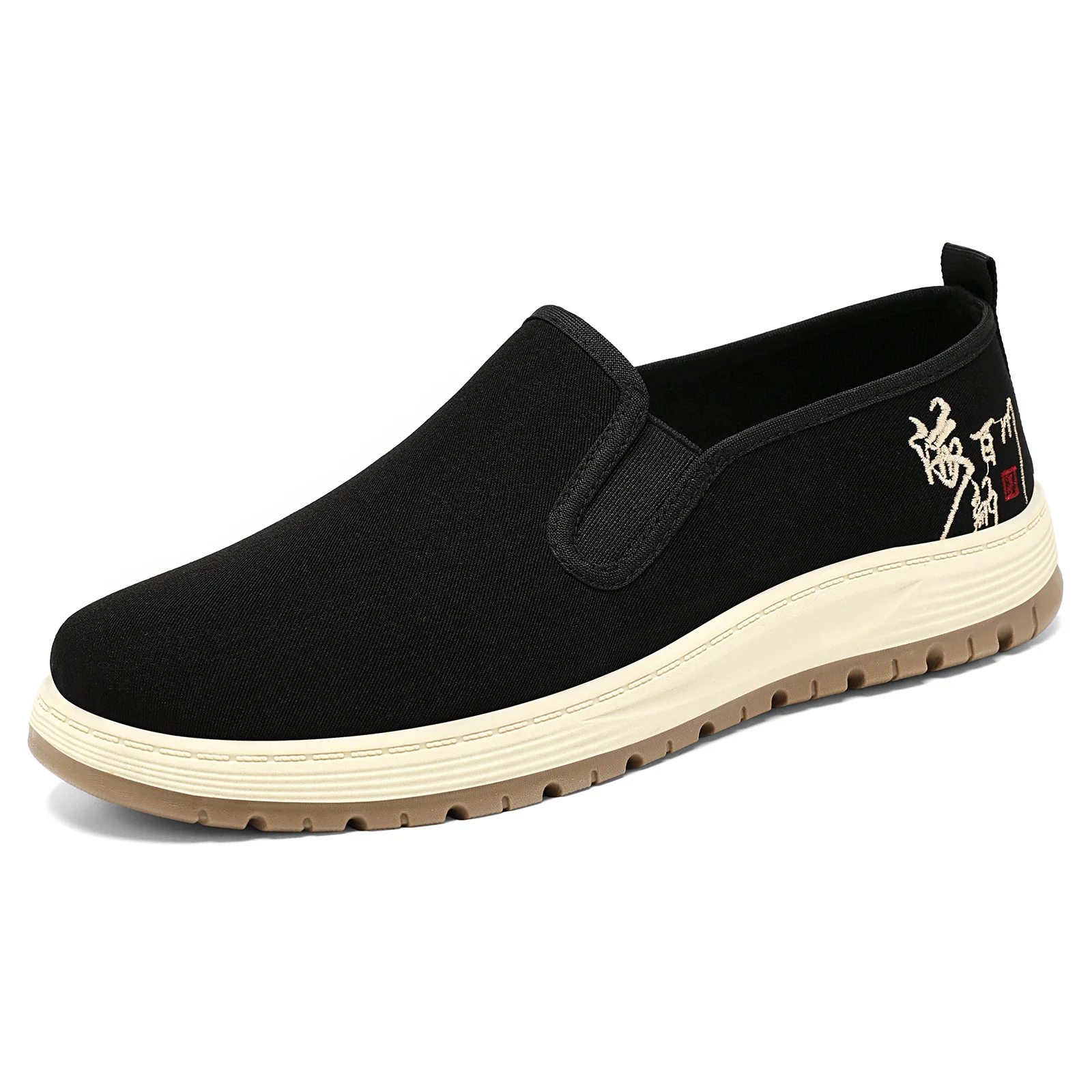 Damen Bequeme Slip-On Sneakers mit elastischem Obermaterial und rutschfester Sohle Heidi Mode - Image 2
