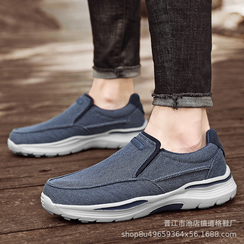 Damen Bequeme Slip-On Sneakers mit elastischem Obermaterial und rutschfester Sohle Heidi Mode - Image 3