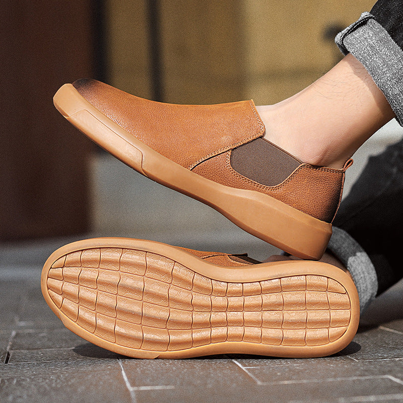 Damen bequeme Slip-On Sneakers mit elastischem Seitenstreifen und atmungsaktivem Obermaterial Heidi Mode - Image 4