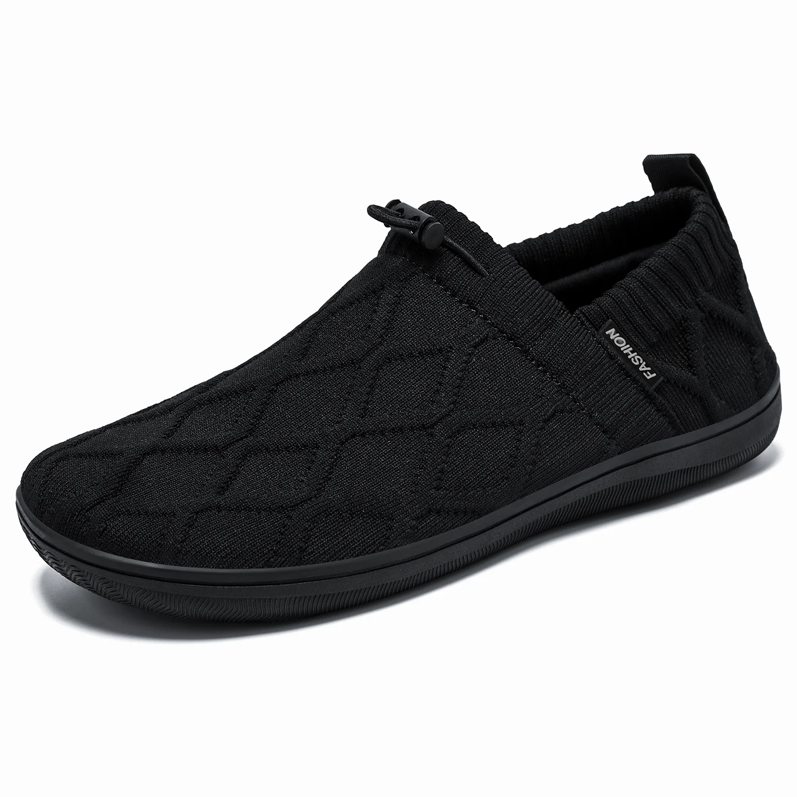 Damen Bequeme Slip-On Sneakers mit elastischem Strickdesign Heidi Mode - Image 6