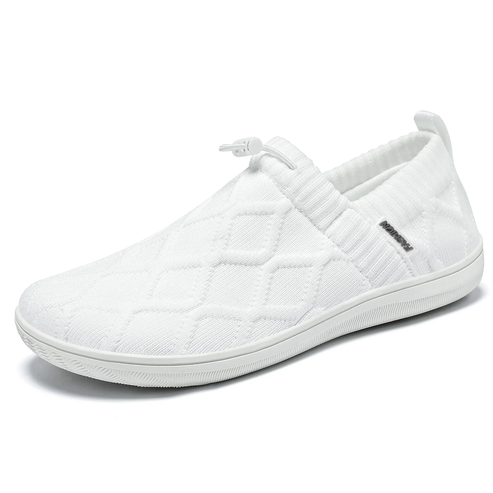 Damen Bequeme Slip-On Sneakers mit elastischem Strickdesign Heidi Mode - Image 7