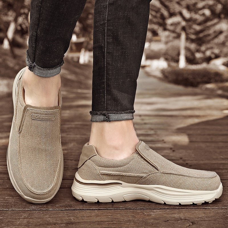 Damen Bequeme Slip-On Sneakers mit elastischen Materialien und luftdurchlässiger Struktur Heidi Mode - Image 3
