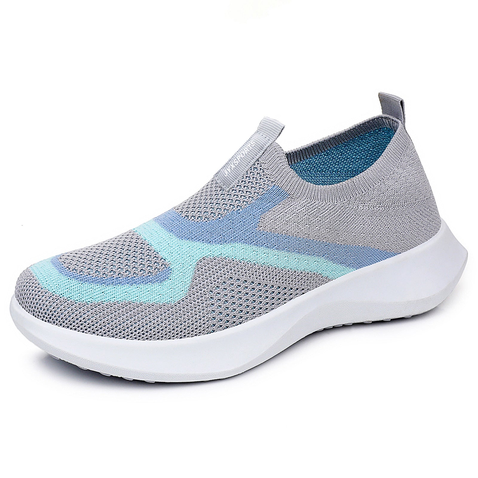 Damen Bequeme Slip-On Sneakers mit innovativem Strickdesign Heidi Mode - Image 7
