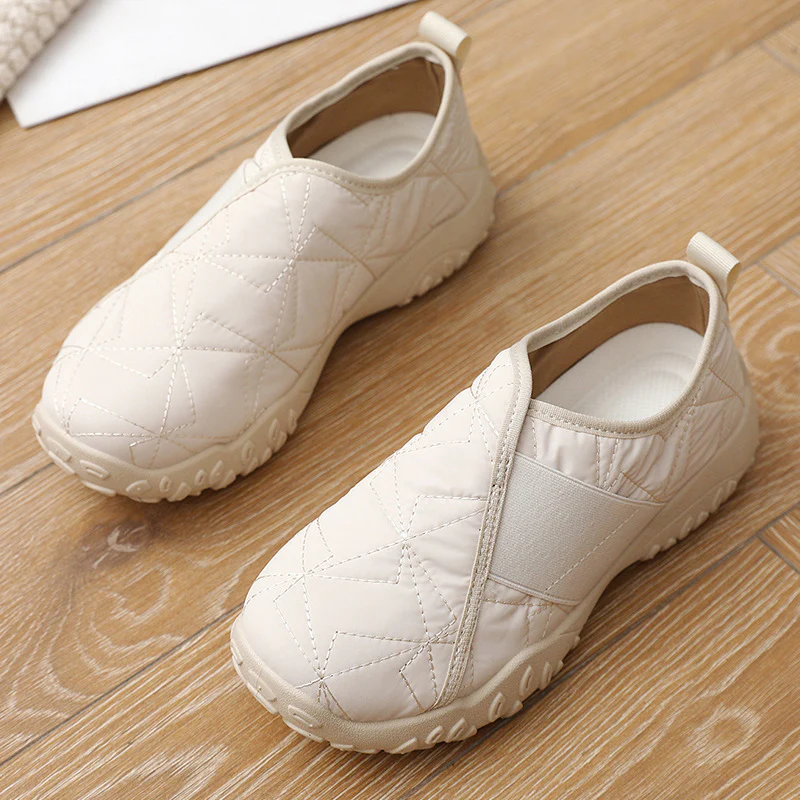 Damen Bequeme Slip-On Sneakers mit rutschfester Sohle und atmungsaktivem Obermaterial Heidi Mode - Image 2