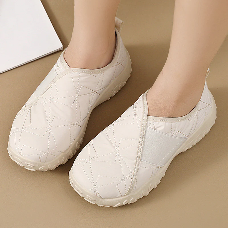 Damen Bequeme Slip-On Sneakers mit rutschfester Sohle und atmungsaktivem Obermaterial Heidi Mode - Image 3