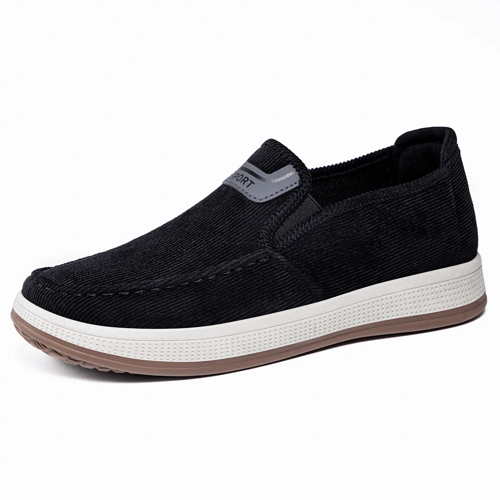 Damen Bequeme Slip-On Sport-Schuhe aus elastischem Gewebe Heidi Mode - Image 6