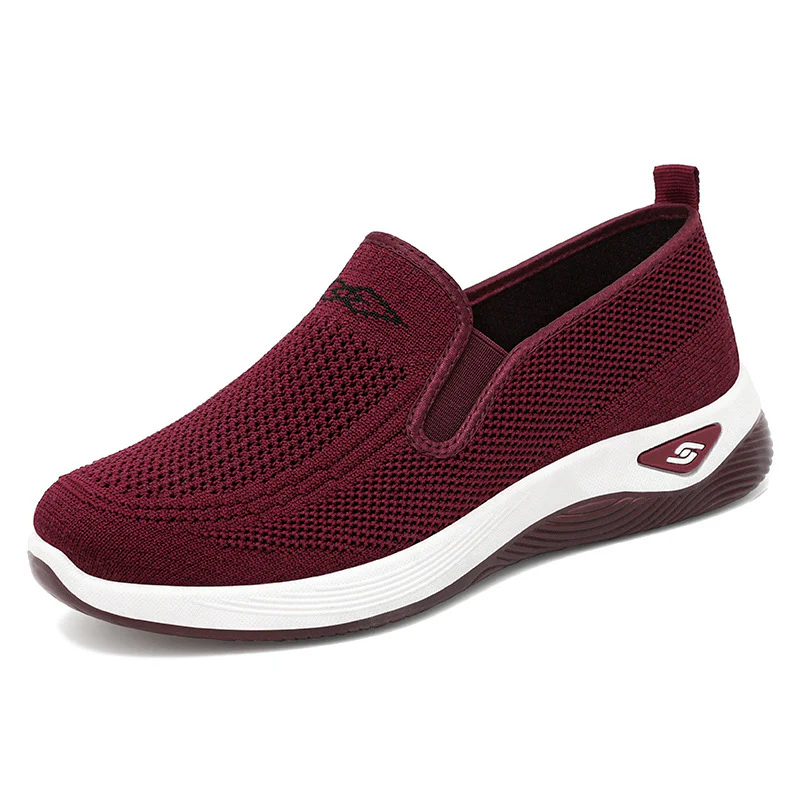 Damen Bequeme Slip-On Sportschuhe mit atmungsaktivem Netzdesign Heidi Mode - Image 5