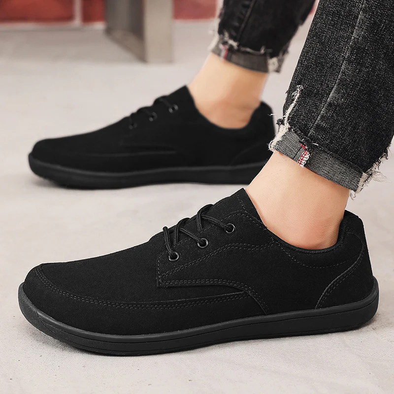 Damen bequeme Sneaker aus weichem Veloursleder mit rutschfester Sohle Heidi Mode - Image 4