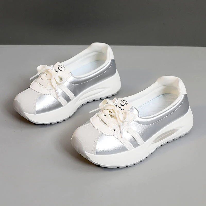 Damen bequeme Sneaker mit atmungsaktivem Obermaterial und dämpfender Laufsohle Heidi Mode - Image 2