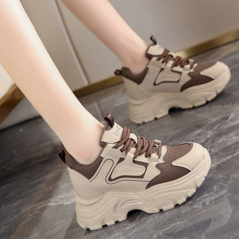 Damen Bequeme Sneaker mit atmungsaktivem Obermaterial und rutschfester Sohle Heidi Mode - Image 2