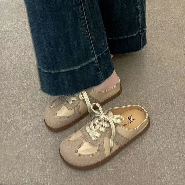 Damen Bequeme Sneaker mit modischem Halbschuh-Design Heidi Mode - Image 2