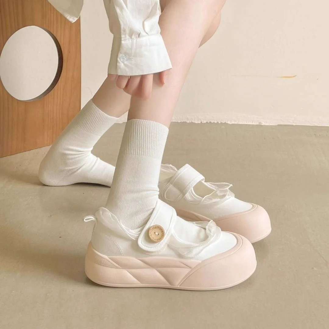 Damen bequeme Sneaker mit verstellbarem Klettverschluss und elastischem Obermaterial Heidi Mode - Image 4