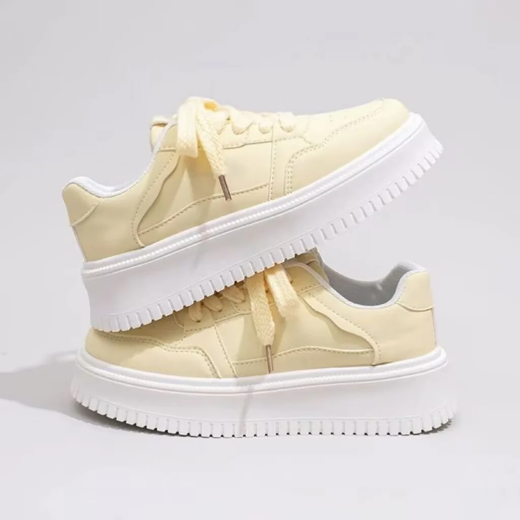 Damen bequeme Sneakers mit dicker Plattform und komfortabler Dämpfung Heidi Mode - Image 3