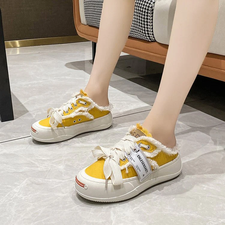 Damen Bequeme Sneakers mit stylischem Fleece-Obermaterial und modischem Design Heidi Mode - Image 2