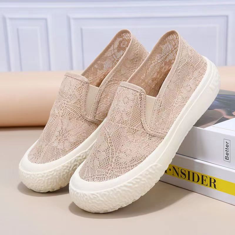 Damen Bequeme Spitzen-Slipper mit rutschfester Sohle Heidi Mode - Image 6