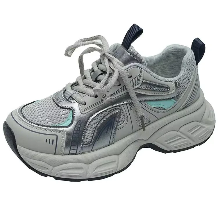 Damen Bequeme Sport Sneakers mit atmungsaktivem Obermaterial und dämpfender Sohle Heidi Mode - Image 5