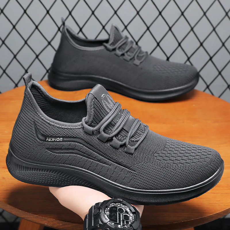 Damen Bequeme Sportschuhe mit atmungsaktivem Mesh von Heidi Mode