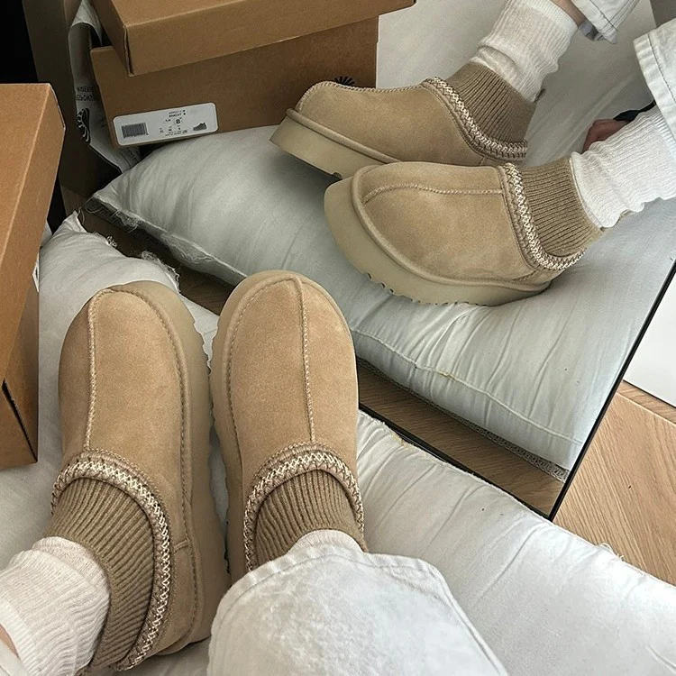 Damen bequeme Stiefeletten mit elastischem Schaft und rutschfester Sohle Heidi Mode