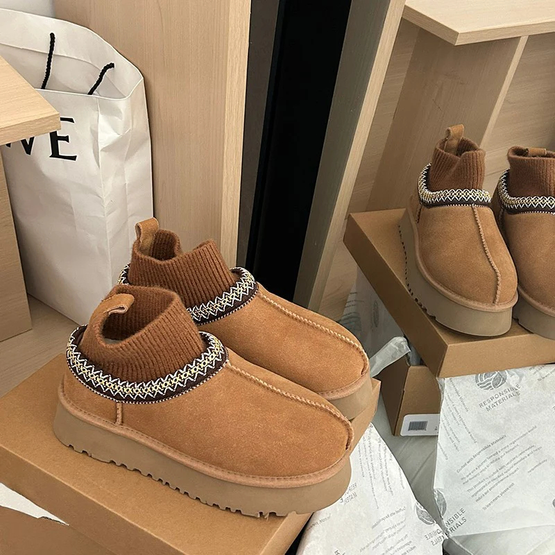 Damen bequeme Stiefeletten mit elastischem Schaft und rutschfester Sohle Heidi Mode - Image 6