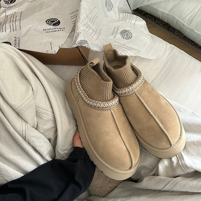 Damen bequeme Stiefeletten mit elastischem Schaft und rutschfester Sohle Heidi Mode - Image 7