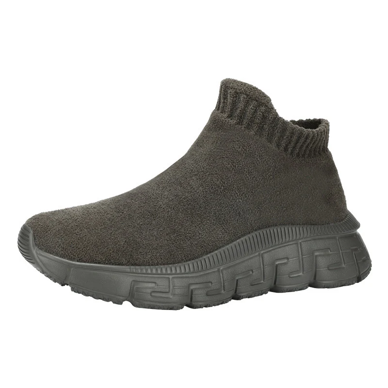 Damen Bequeme Stretch-Sneaker mit hochgezogenen Fersenpolstern Heidi Mode - Image 2