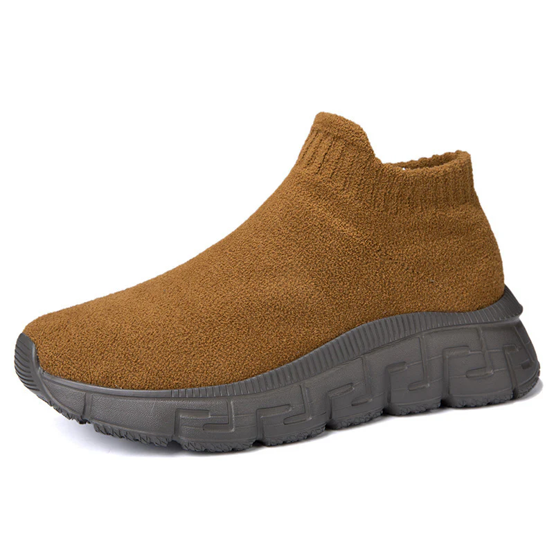Damen Bequeme Stretch-Sneaker mit hochgezogenen Fersenpolstern Heidi Mode - Image 6
