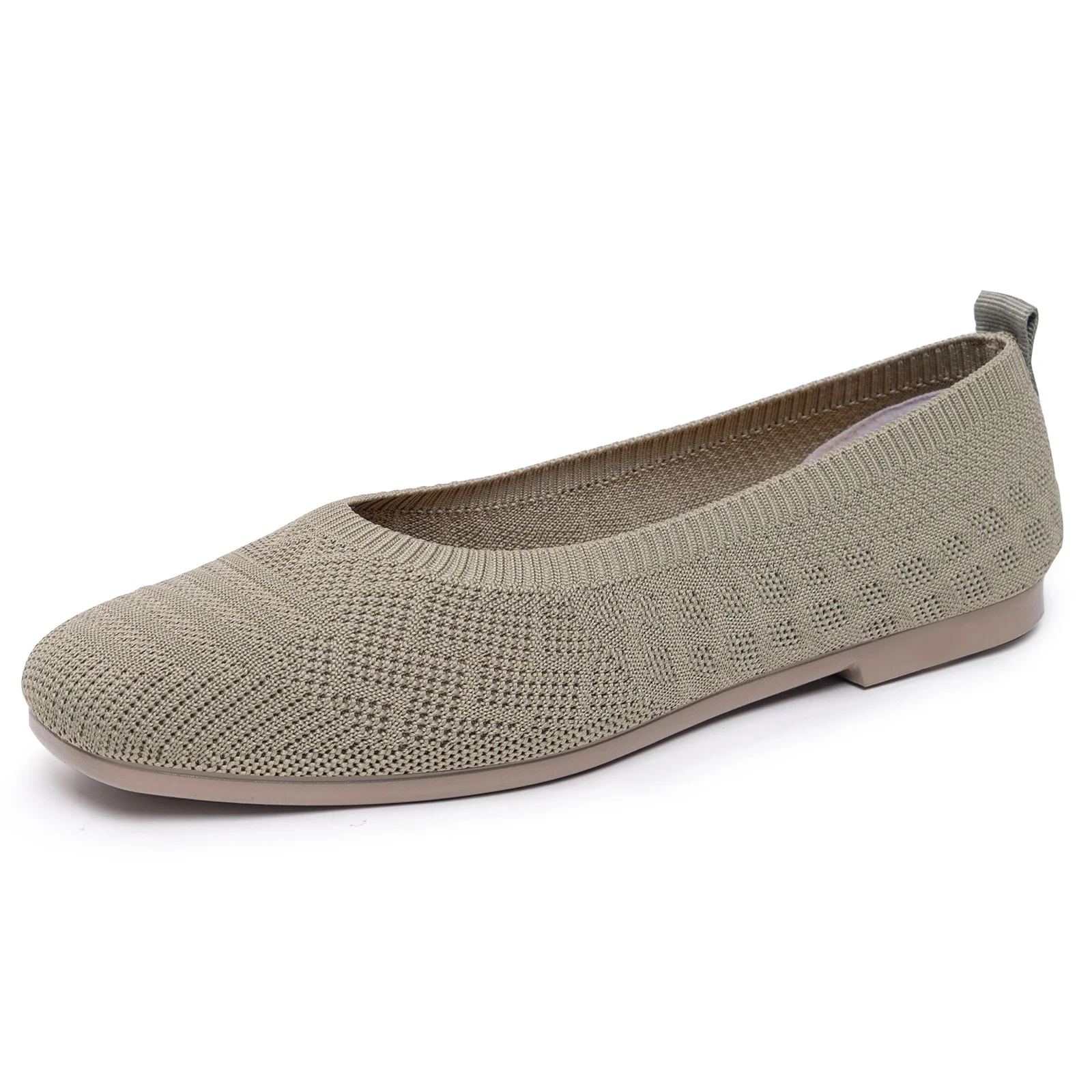 Damen Bequeme Strick-Ballerinas Heidi Mode - Image 8