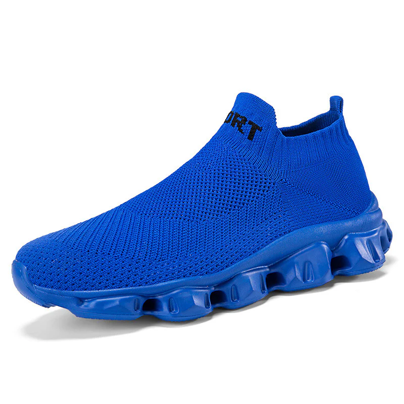 Damen Bequeme Strick-Sneaker mit elastischem Bund Heidi Mode - Image 9