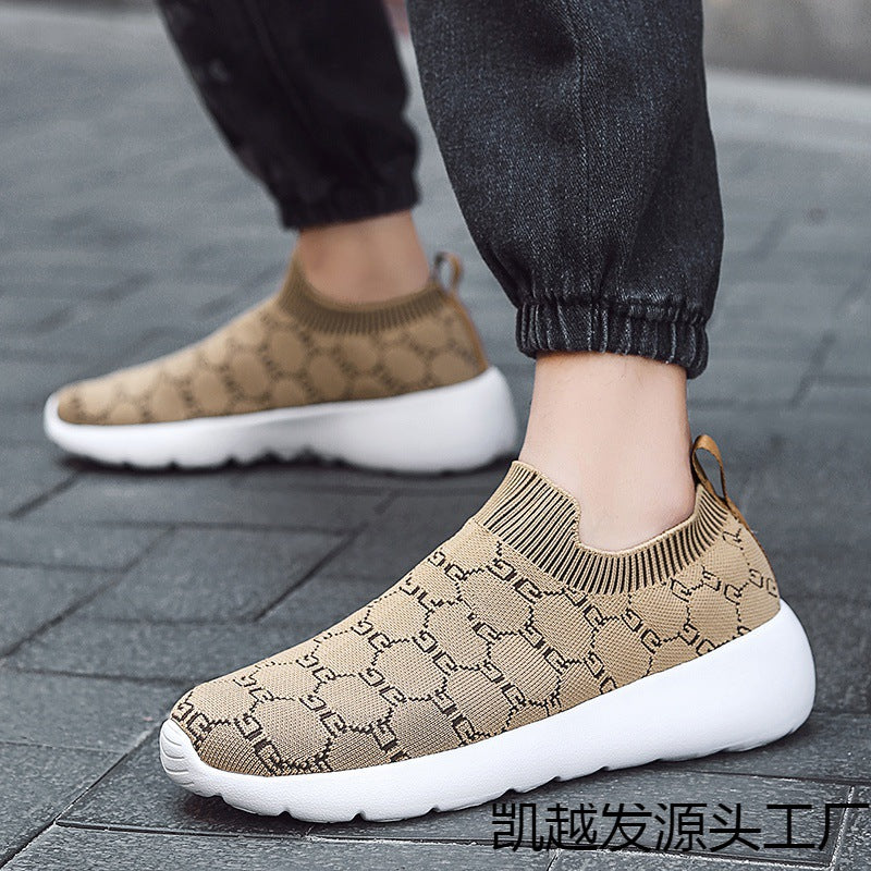 Damen Bequeme Strick-Sneaker mit elastischem Kragen Heidi Mode - Image 4