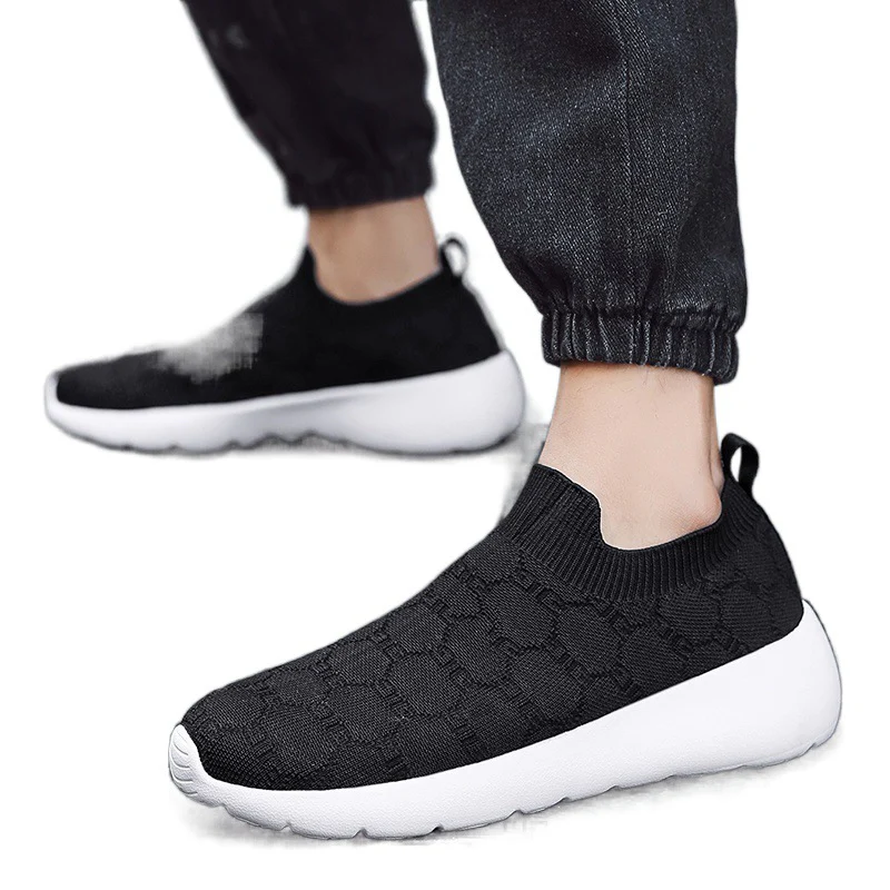 Damen Bequeme Strick-Sneaker mit elastischem Kragen Heidi Mode - Image 5