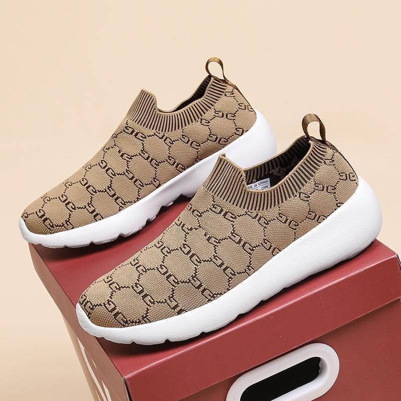 Damen Bequeme Strick-Sneaker mit elastischem Kragen Heidi Mode - Image 7