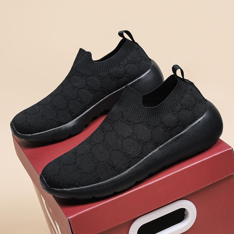 Damen Bequeme Strick-Sneaker mit elastischem Kragen Heidi Mode - Image 8