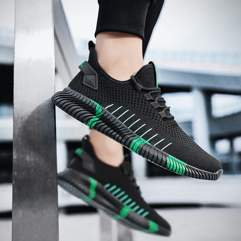 Damen Bequeme Trainingssneakers mit atmungsaktiver Mesh-Oberfläche und rutschfester Sohle Heidi Mode - Image 4