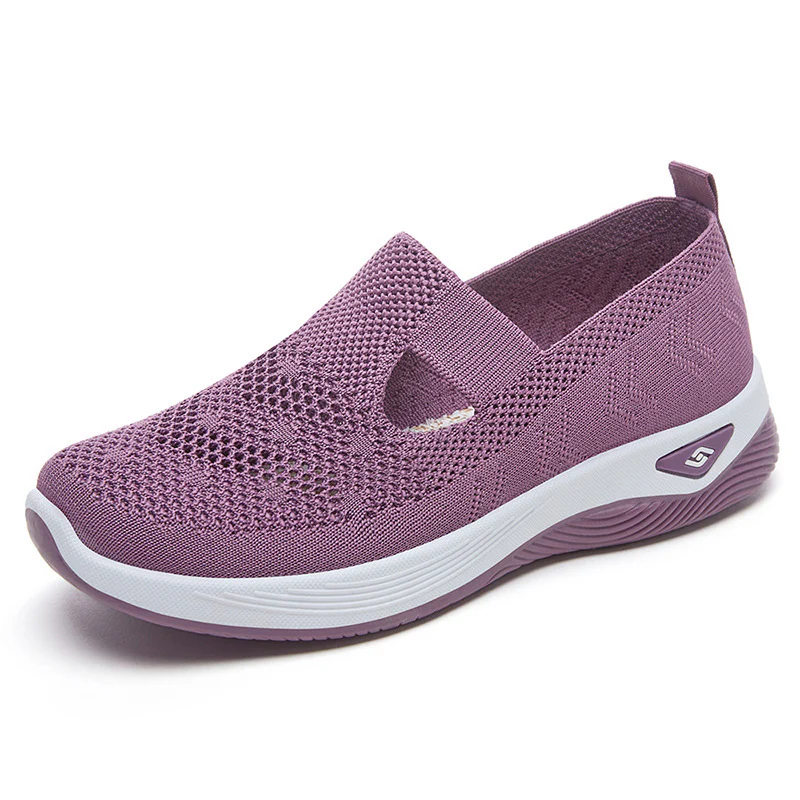 Damen Bequeme und atmungsaktive Knit-Slipper Heidi Mode - Image 9