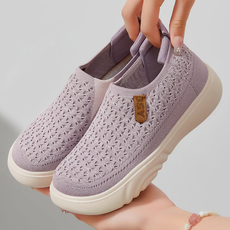 Damen Bequeme und atmungsaktive Lifestyle Sneakers Heidi Mode