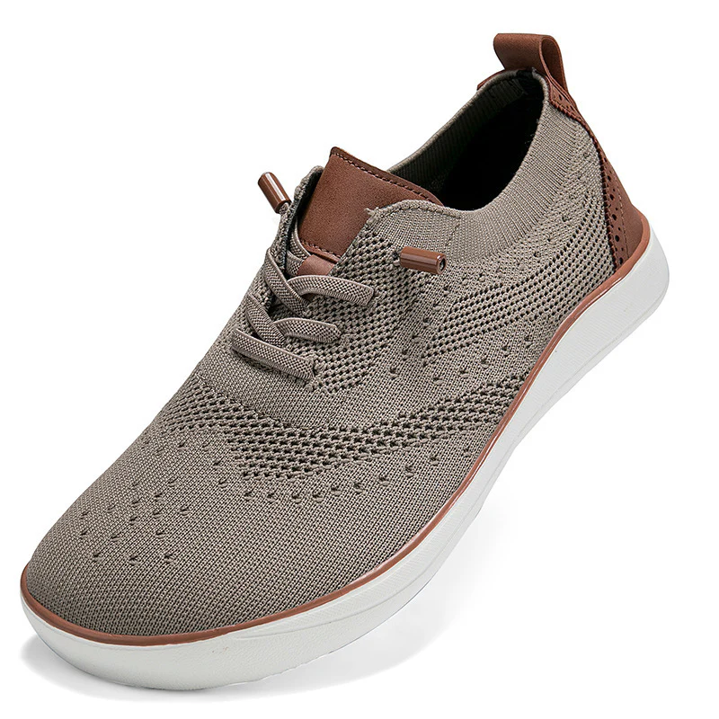 Damen bequeme und atmungsaktive Sneakers mit elastischer Strick-Oberfläche Heidi Mode - Image 5