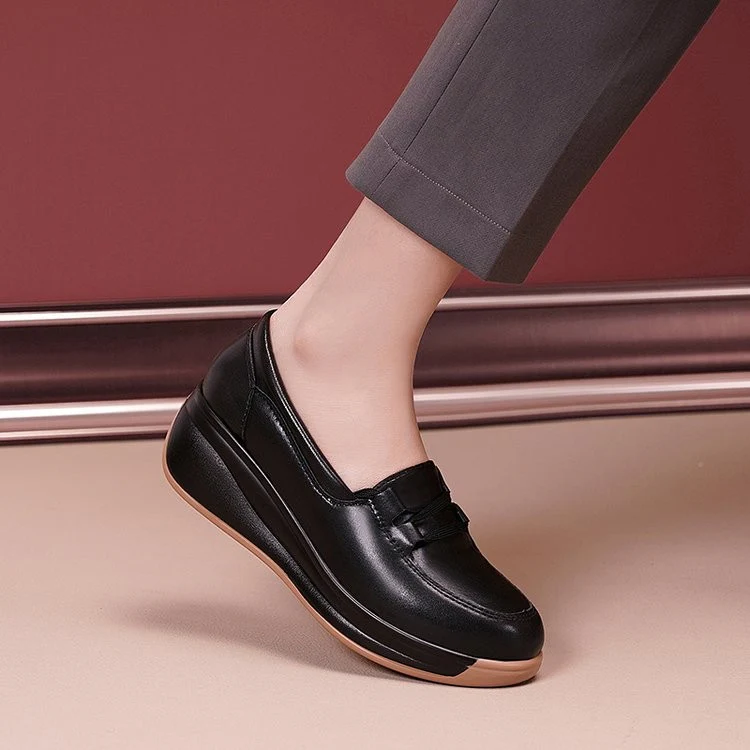 Damen Bequeme und elegante Slip-On Sneakers mit dämpfender Sohle Heidi Mode - Image 3