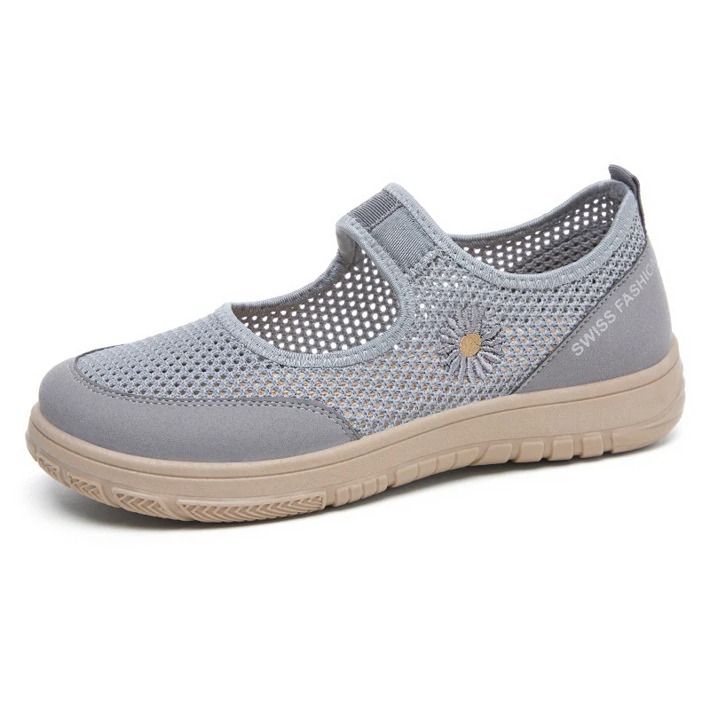 Damen Bequeme und luftige Freizeitschuhe mit verstellbarem Riemen Heidi Mode - Image 8