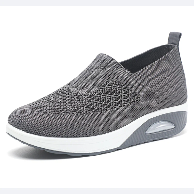 Damen Bequeme und luftige Slip-On Sneaker mit Dämpfungstechnologie Heidi Mode - Image 10
