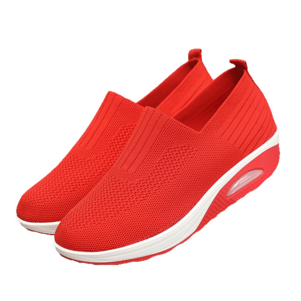 Damen Bequeme und luftige Slip-On Sneaker mit Dämpfungstechnologie Heidi Mode - Image 5