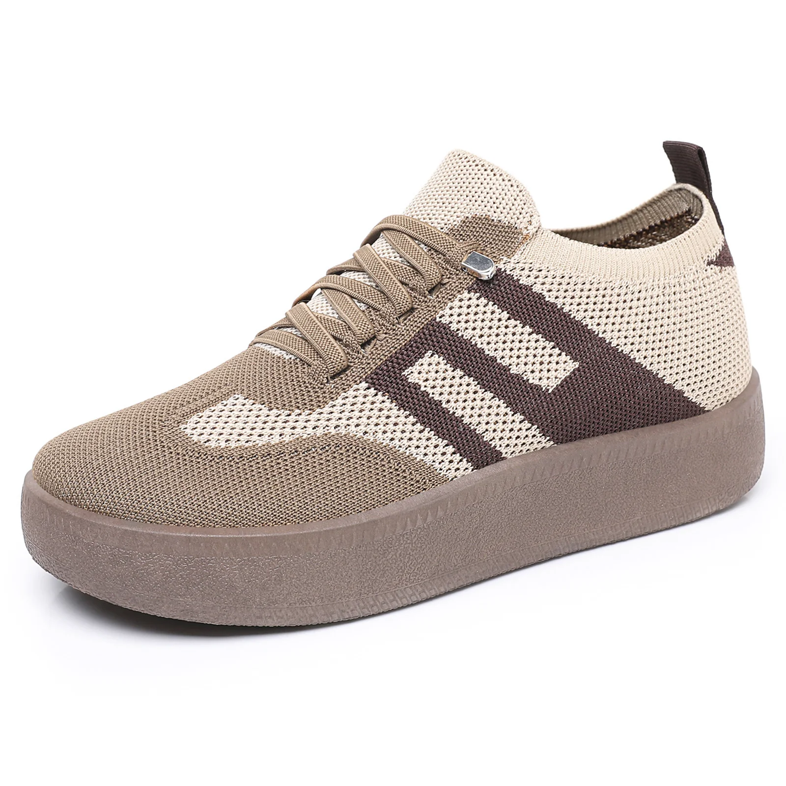 Damen Bequeme und luftige Sneaker mit Plattformsohle Heidi Mode - Image 6